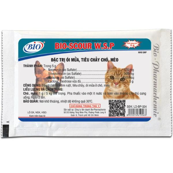 [HCM]Combo 5 gói bột đặc trị viêm ruột ói mửa tiêu chảy cho chó mèo-79201