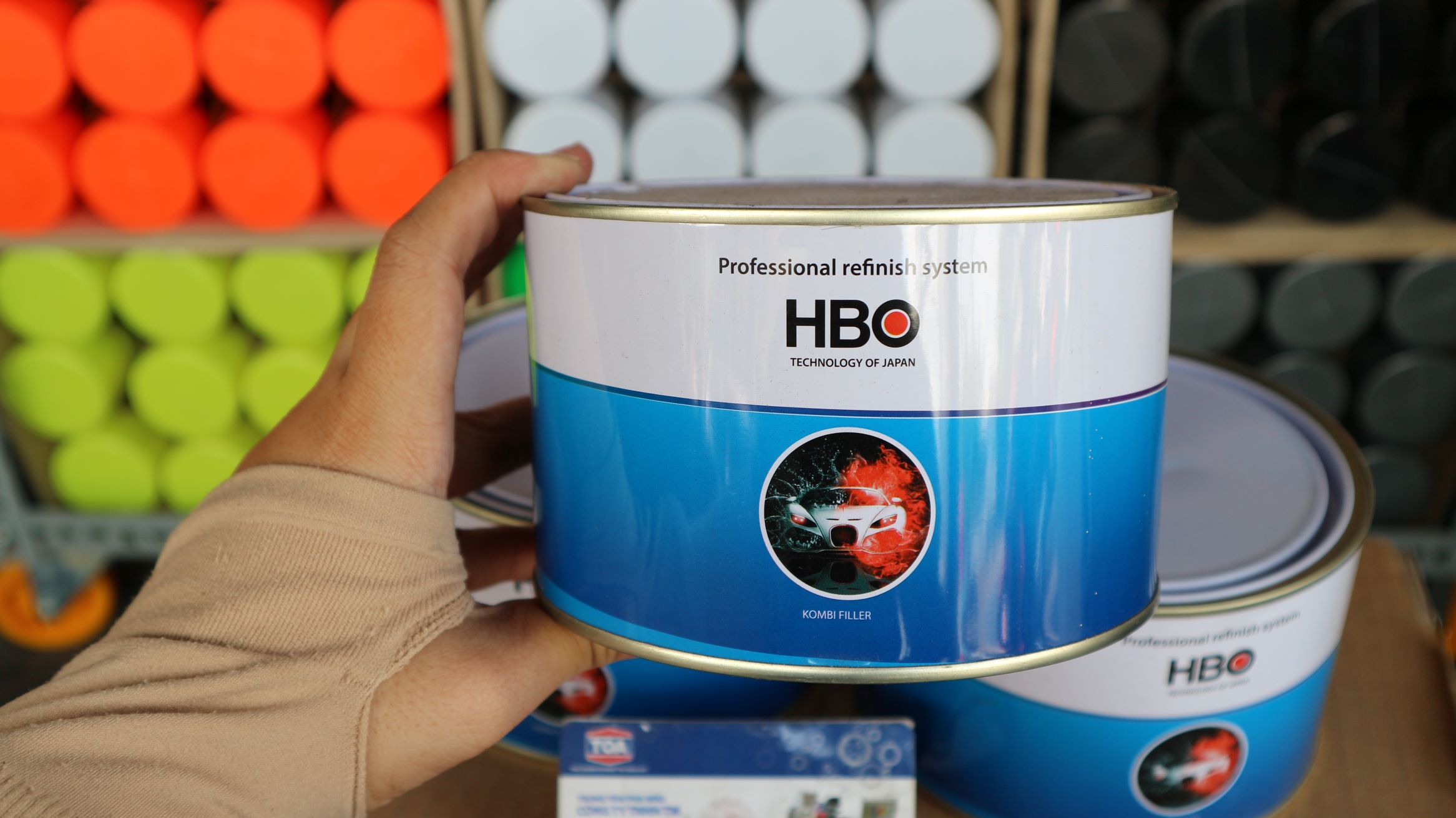 Bột bả Matit trét láng đa dụng 1 thành phần HBO 1KG