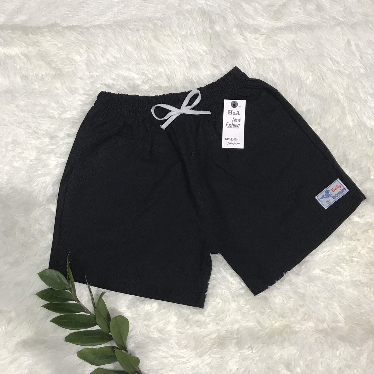 Quần short nữ mặc hè lưng thun co giãn