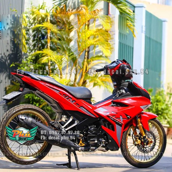 Tem rời Ex 150 mx king đỏ (p)|mẫu mã đa dạng|chi tiết sắc nét|nhận làm Tem rời theo yêu cầu, cam kết hàng đúng mô tả, chất lượng đảm bảo an toàn đến sức khỏe người sử dụng