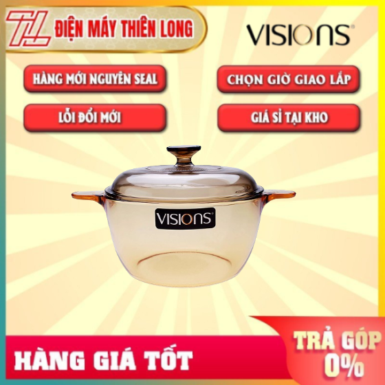 Nồi thủy tinh visions vs-2.5/cl1 - giao toàn quốc