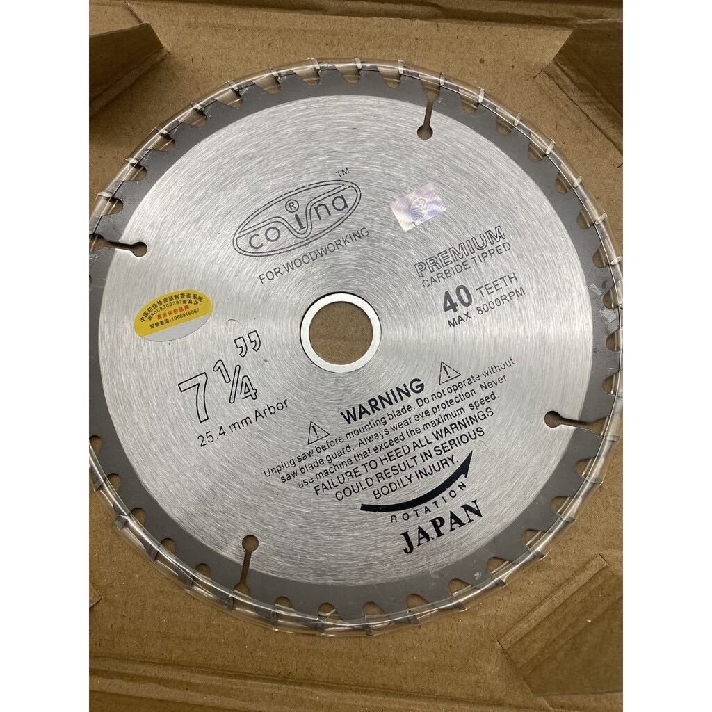 LƯỠI CƯA GỖ COVINA 185MM
