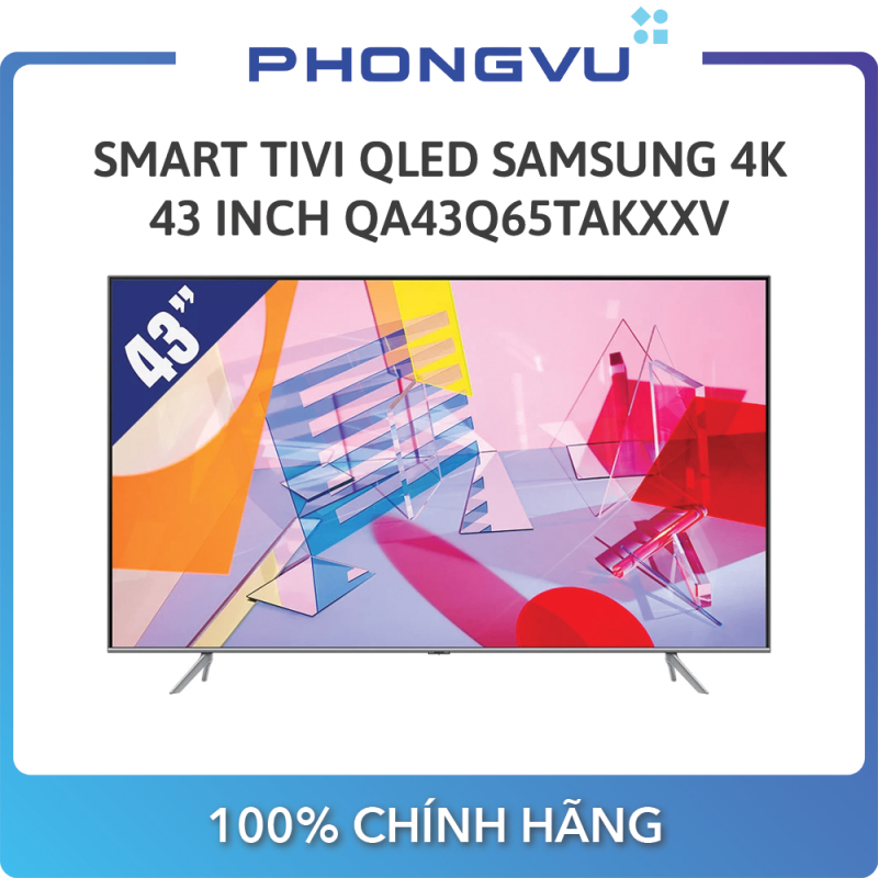 Bảng giá Smart Tivi QLED Samsung 4K 43 Inch QA43Q65TAKXXV - Bảo hành 24 tháng - Miễn phí giao hàng Hà Nội & Hồ Chí Minh