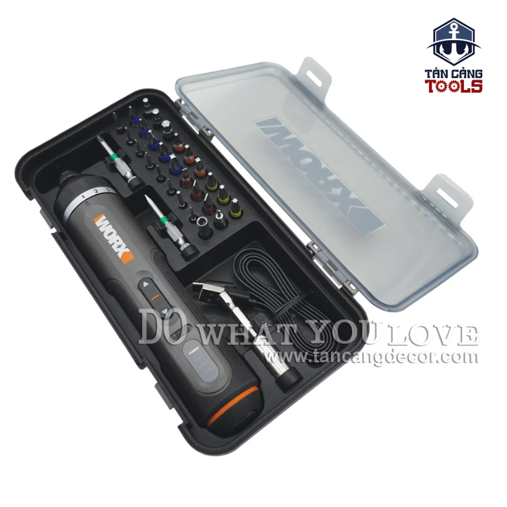 Máy Vặn Vít Điện Tử 30 Chi Tiết Worx WX242