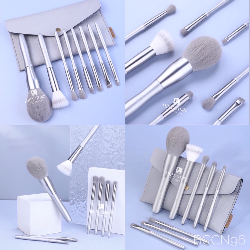 Bộ cọ msq xám bạc bccn96 8 cây