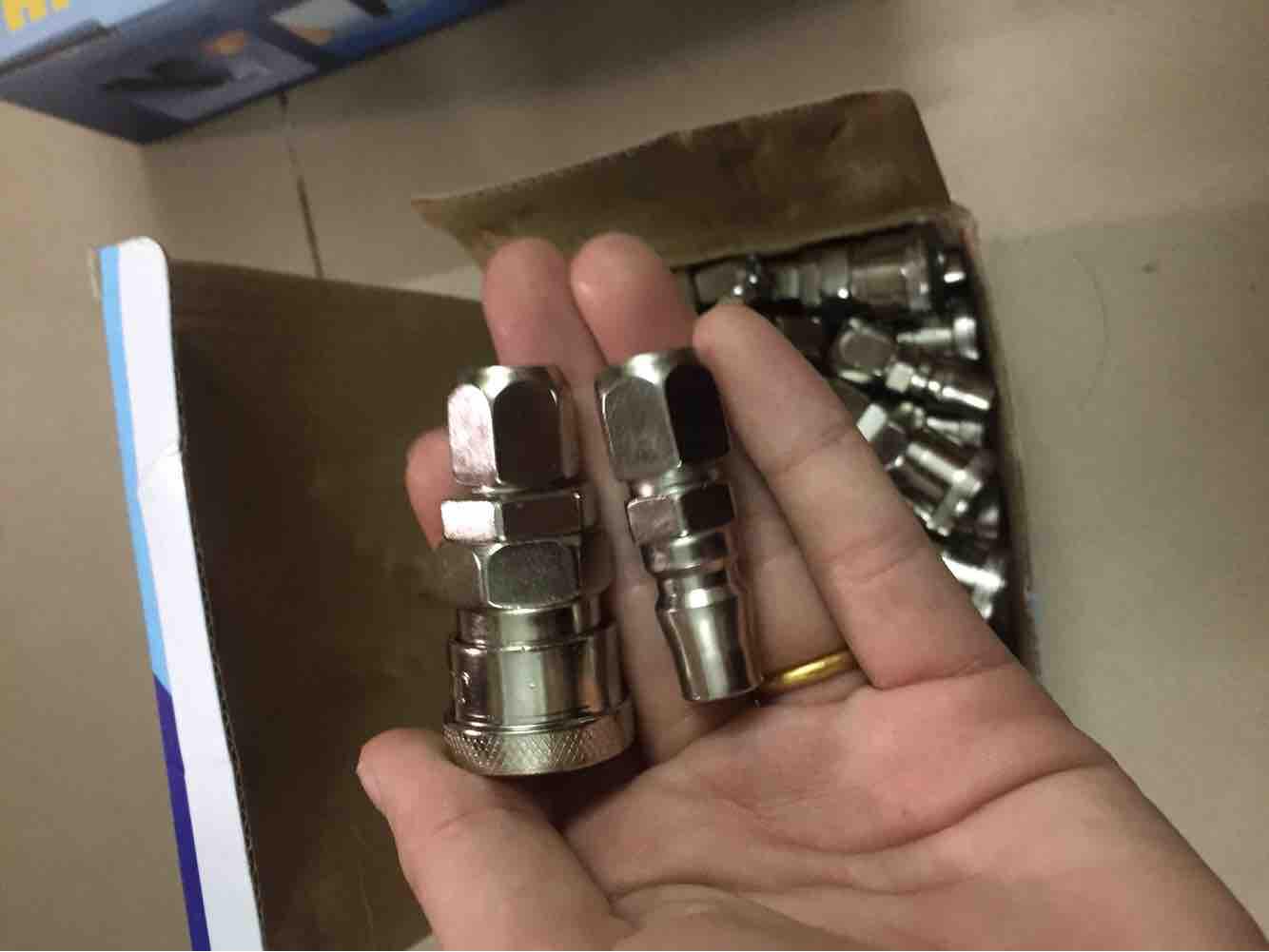 Đầu nối nhanh dây hơi phi 10 ( 10 bộ)