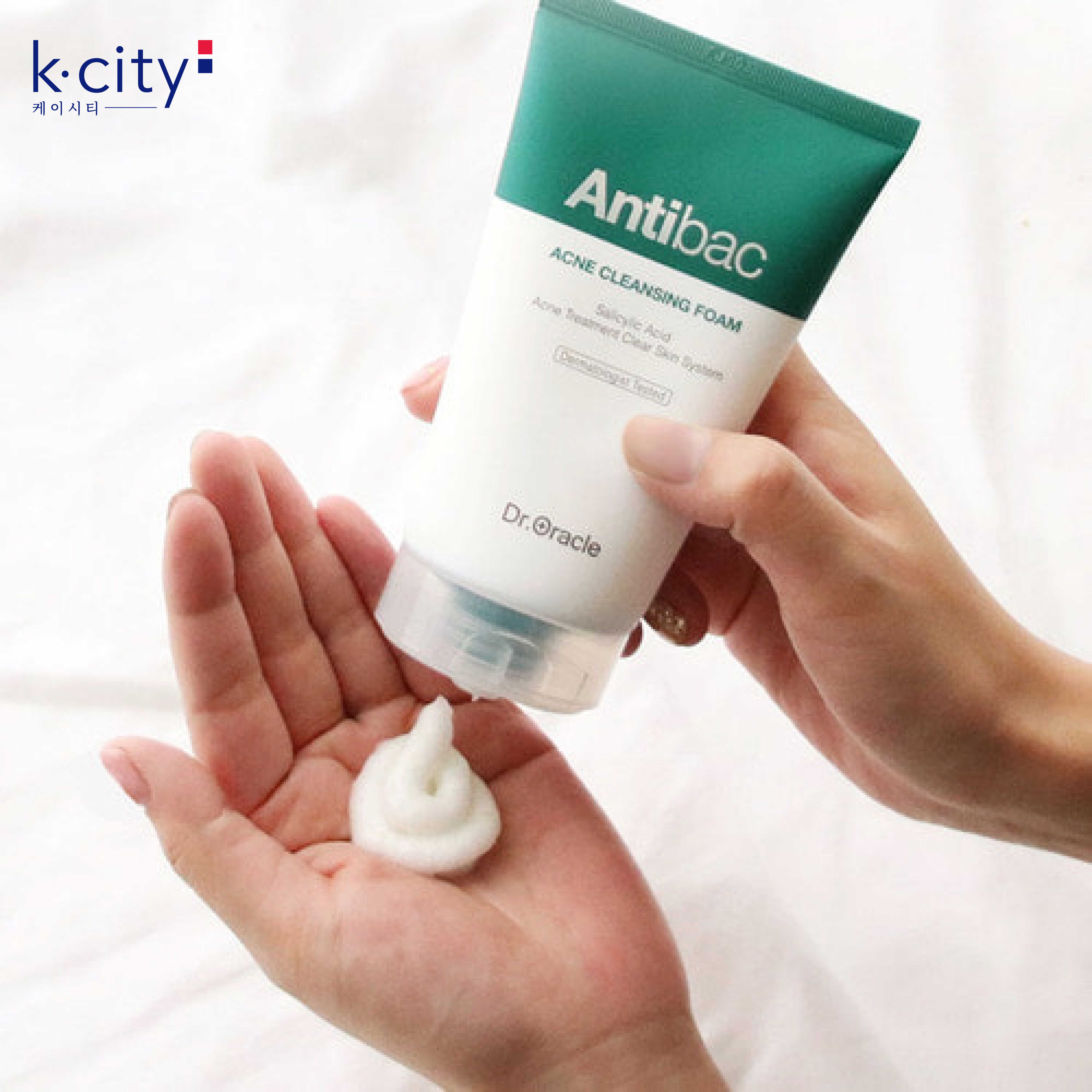 Sữa Rửa Mặt Da Dầu Mụn Hàn Quốc Antibac 120ml