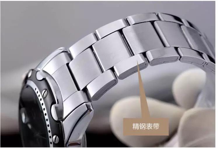 [HCM]Đồng hồ nam dây thép SKONE CH199 (Bạc).