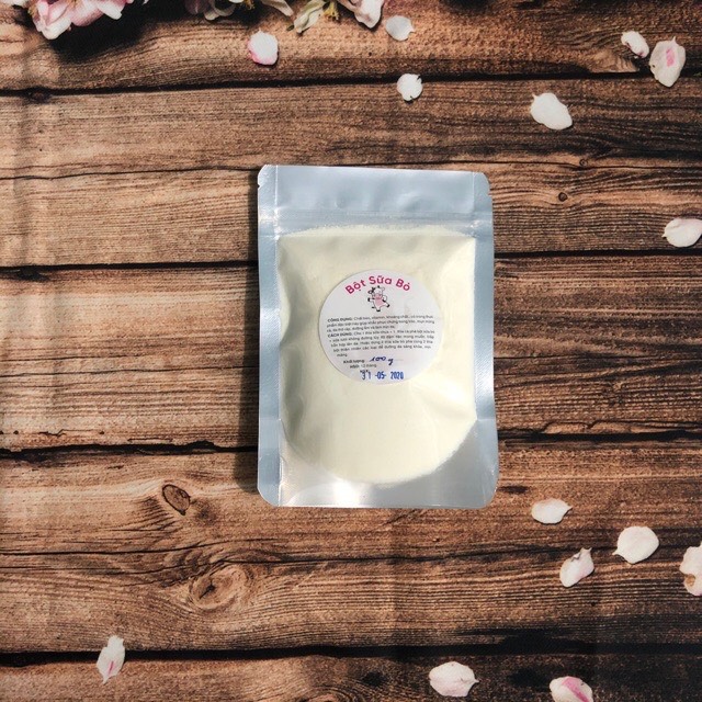 Bột Sữa Dê  /Bò Handmade - Dưỡng Trắng, Cấp Ẩm