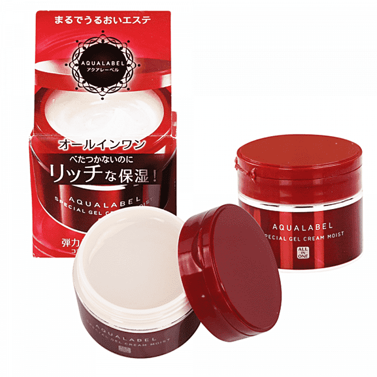 Kem Dưỡng Da Shiseido Aqualabel Đỏ Của Nhật