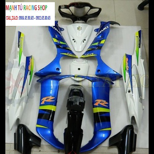 Dàn áo satria 2003 - 2006 suzuki chính hãng