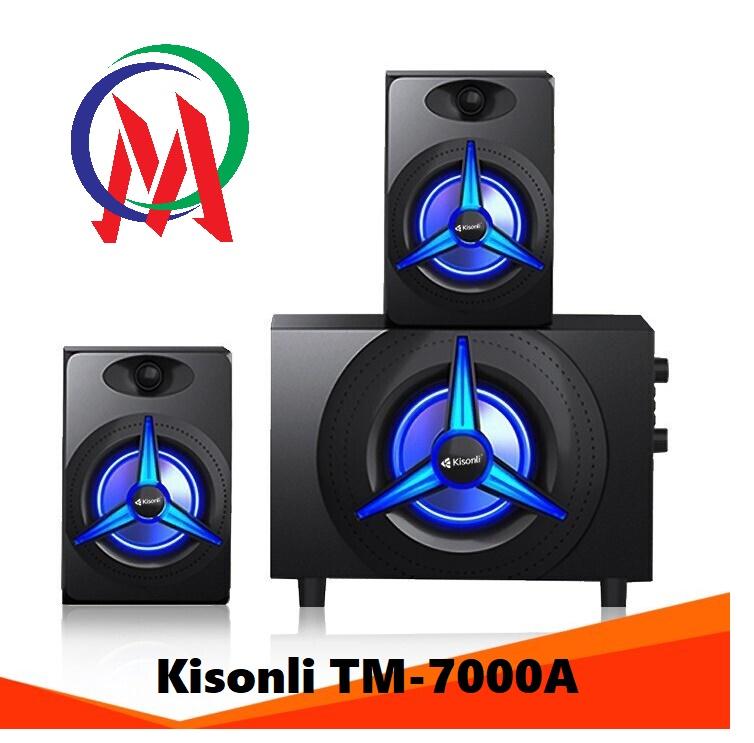 [HCM][ÂM THANH KHỦNG CÓ ĐÈN LED RGB] Loa Bluetooth Kisonli 2.1 TM-7000A Điện AC 220v