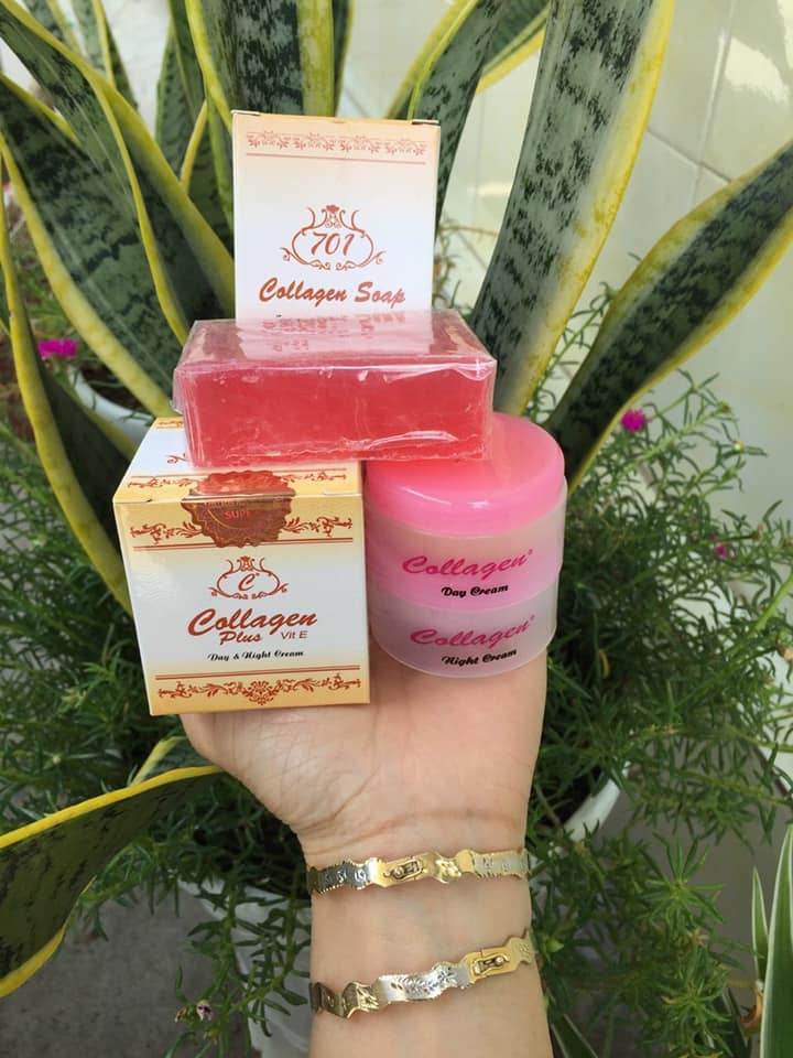 KEM COLLAGEN PLUS VIT E (TEM ĐỎ) dành cho da nám tàn nhang