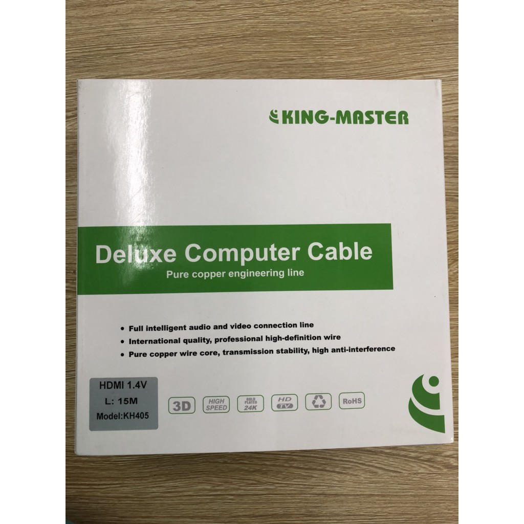 CÁP HDMI chính hãng 1.4 15M 25M KINGMASTER