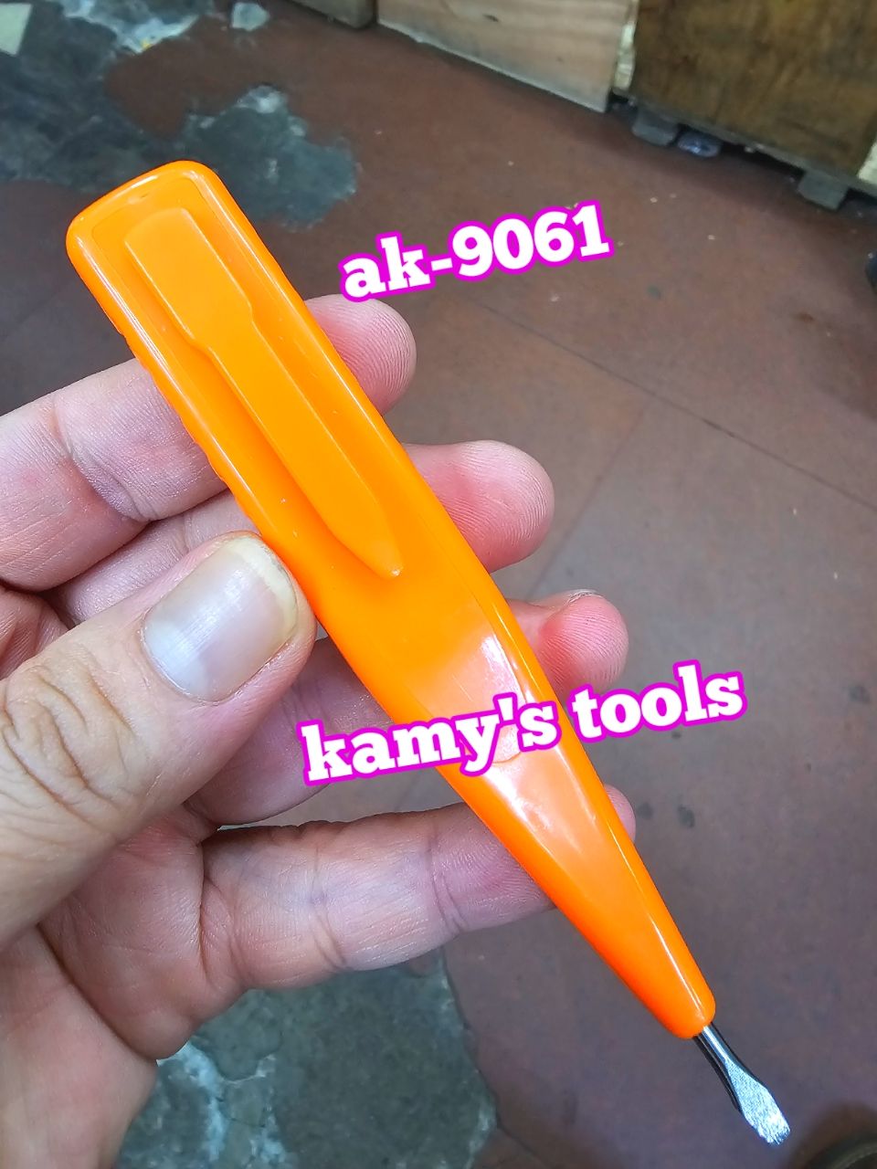 Bút Thử Điện Có Đồng Hồ Asaki Ak-9061