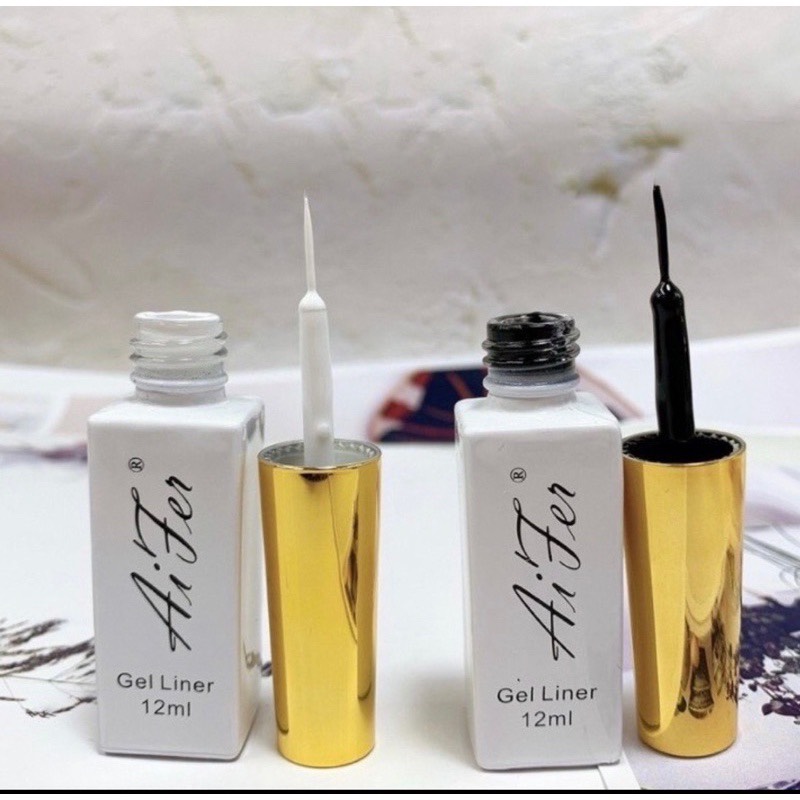 Cọ Nét Gel Aifen Trắng ,Đen 12ml