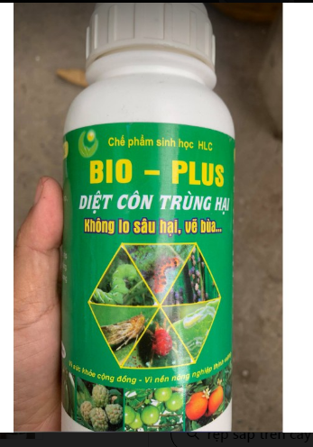 Bio plus tiêu diệt côn trùng, nhện hại
