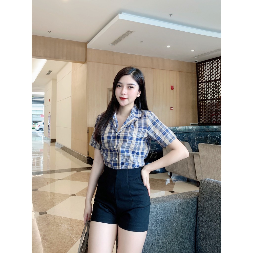 Áo Sơ Mi Caro Thời Trang nữ