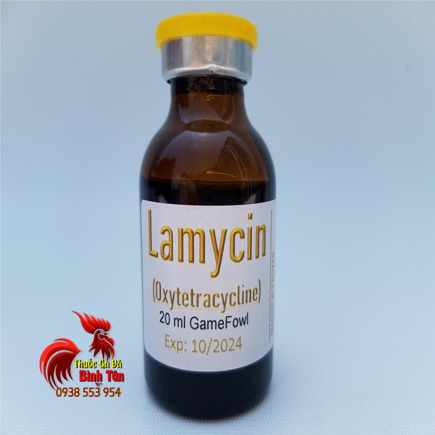 LAMYCIN - Thuố.c Tr.ị Bách Bệnh Cho Gà Đá ( Thích Hợp Vào Mùa Mưa Gà Dể Bệnh Vặt ) - Chai 10ml