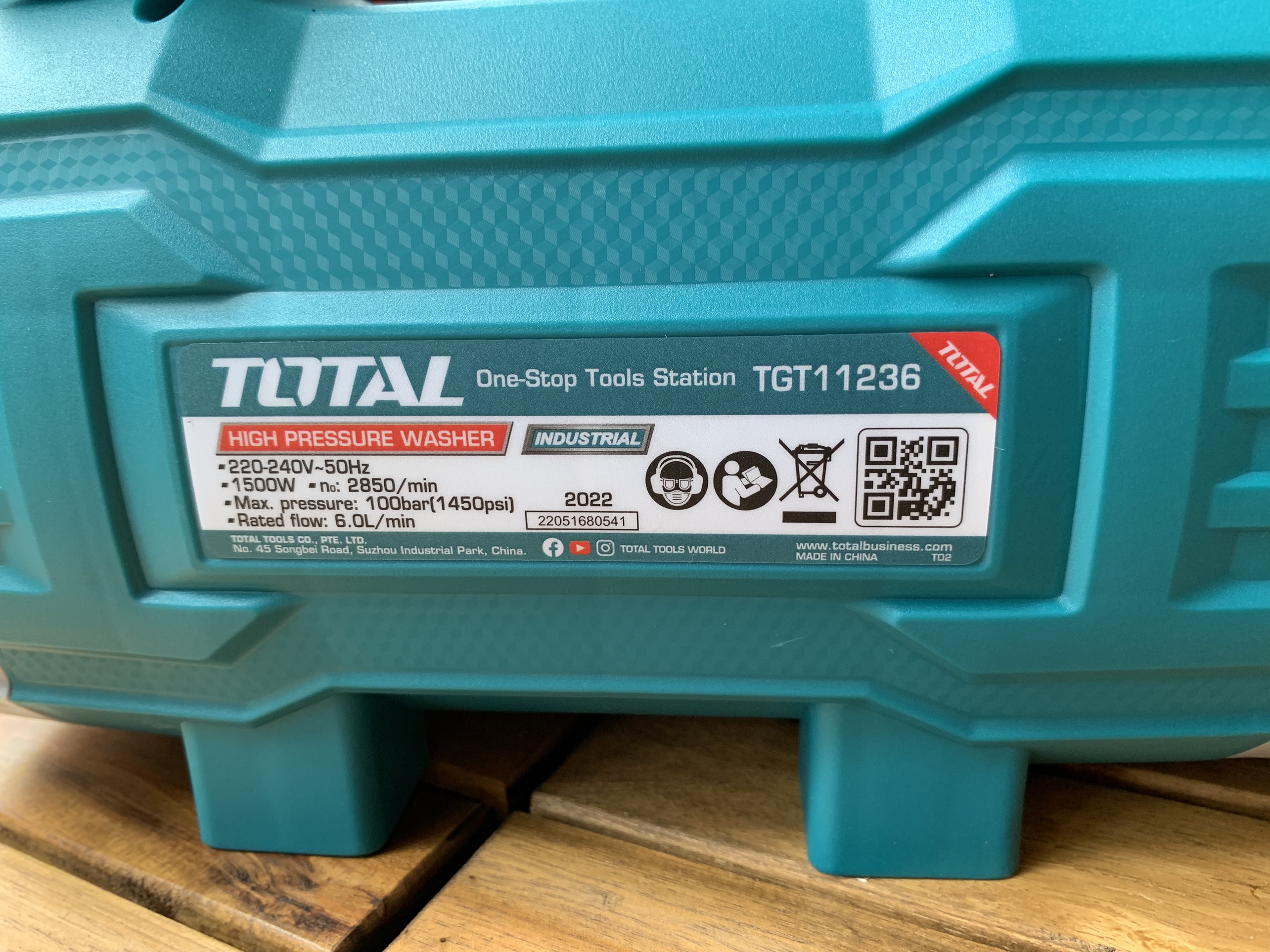 [HCM]Máy Rửa Xe Total Tgt11236