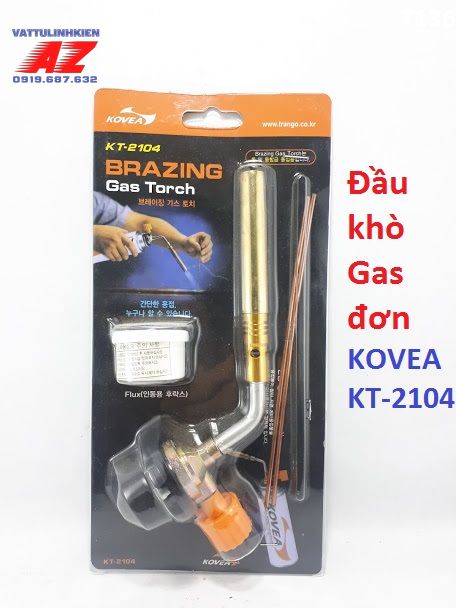 Mỏ khò gas đơn kiểu kt-2104