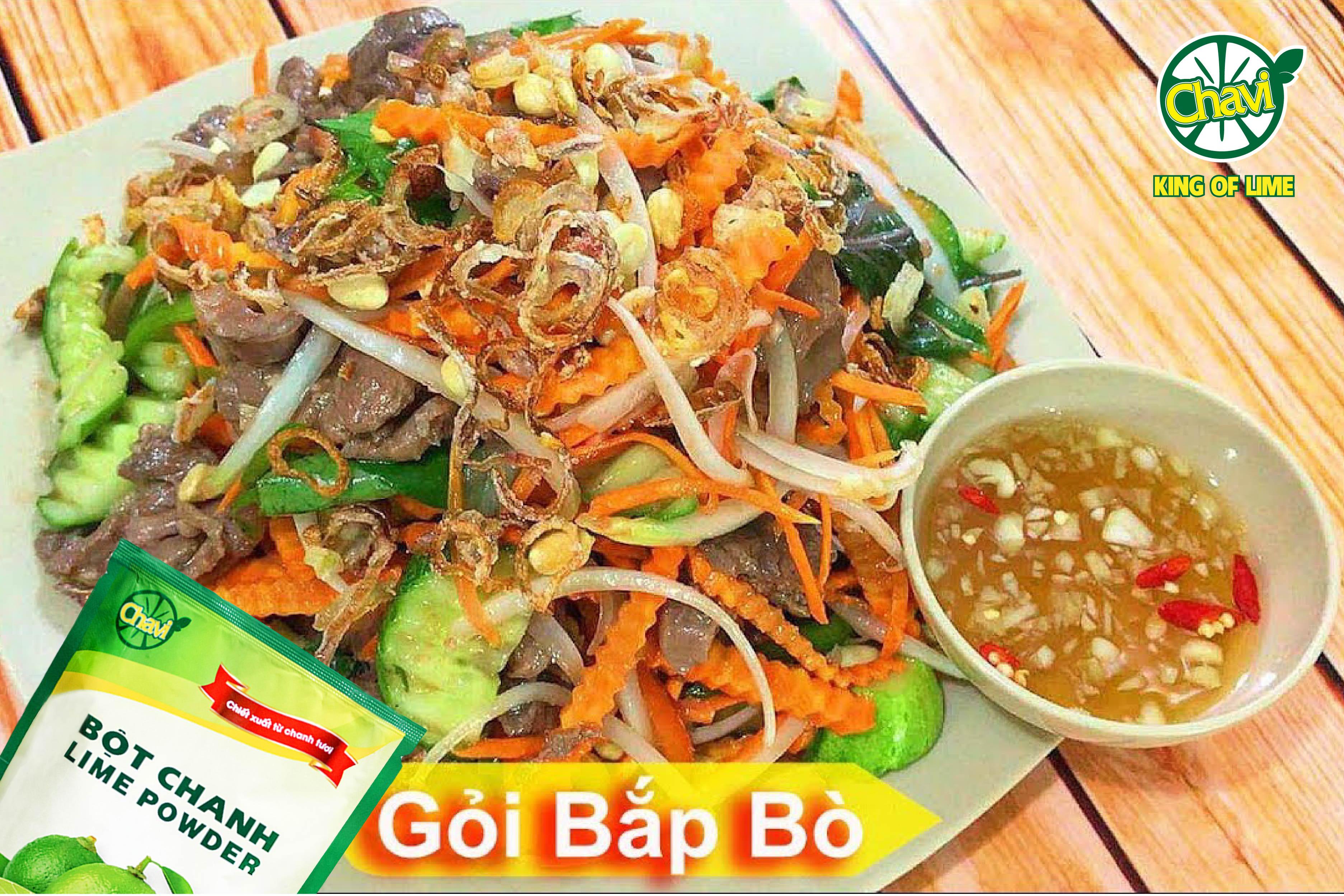 Bột Chanh 400g - Thùng 12 gói [NHÀ CUNG CẤP]