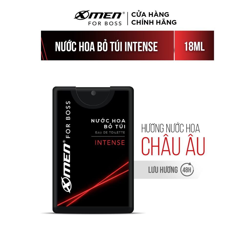 Nước hoa bỏ túi Xmen for Boss 18ml