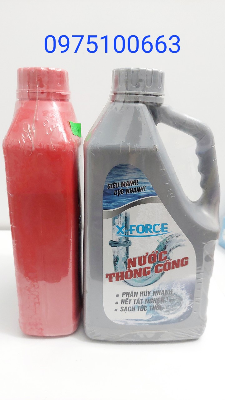 [Giá hủy diệt] [Ảnh thật] Nước thông bồn cầu X-FORCE