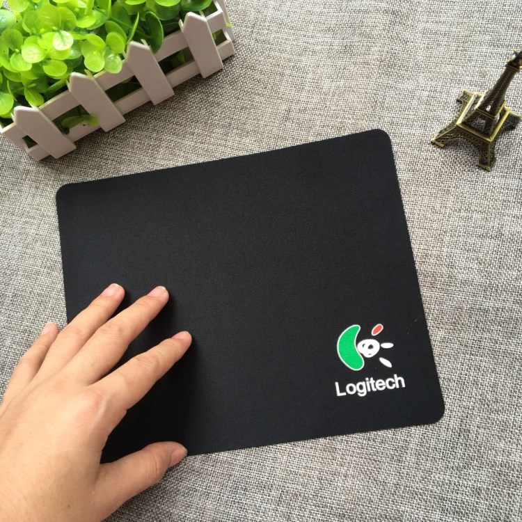 Protab Mouse Pad (Black) for Office - Real Photo
