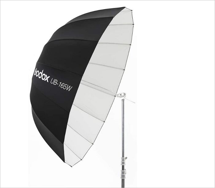 Dù phản trắng Parabolic Godox UB-165w