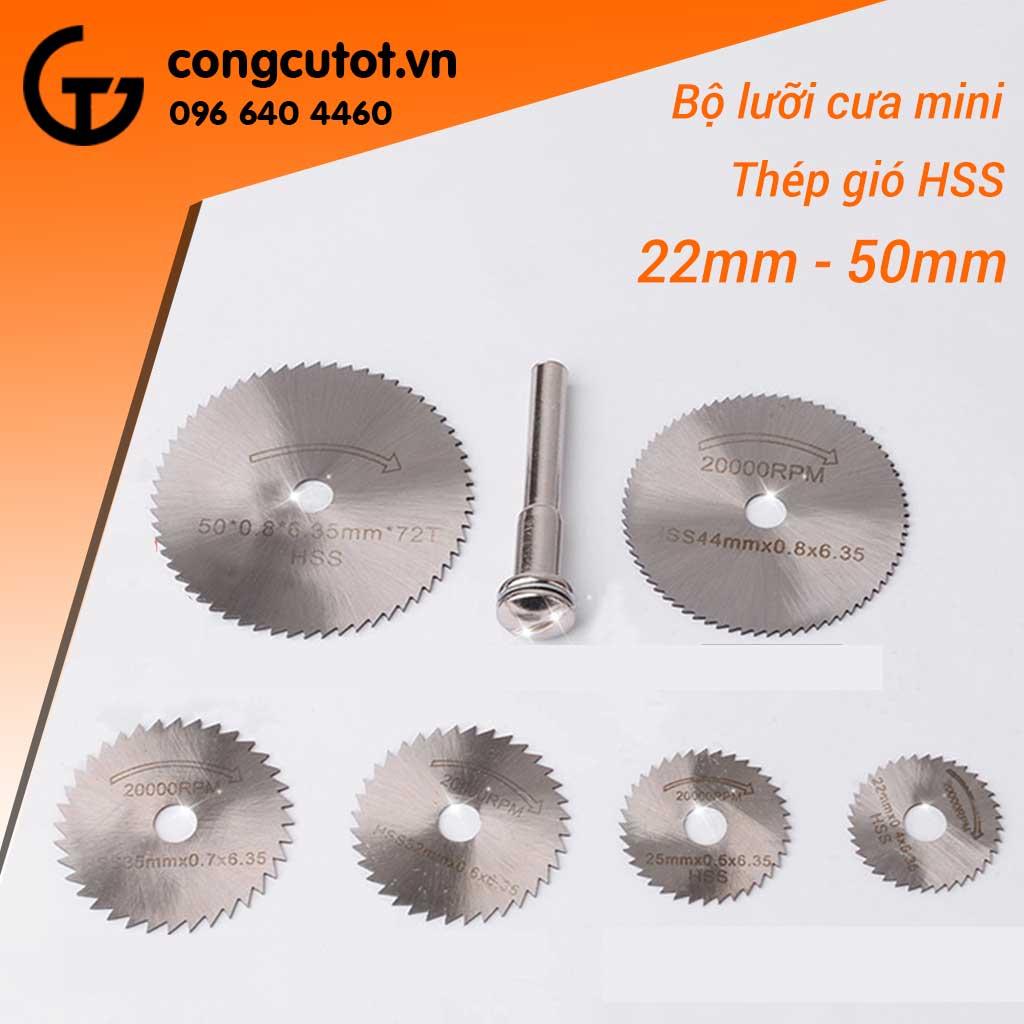 Bộ 6 lưỡi cưa mini