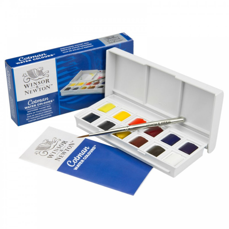 Màu nước winsor & newton cotman 12/24/45 màu
