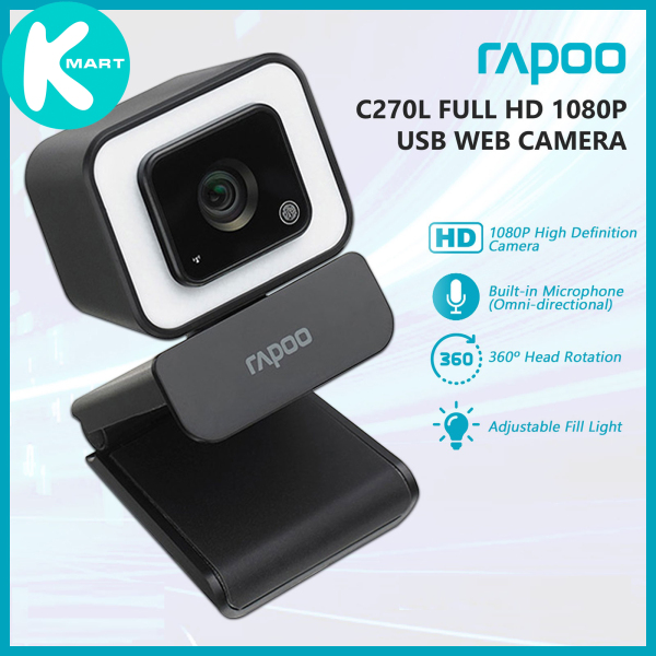 Bảng giá Webcam Rapoo C270L FullHD 1080p - Hàng Chính Hãng Phong Vũ