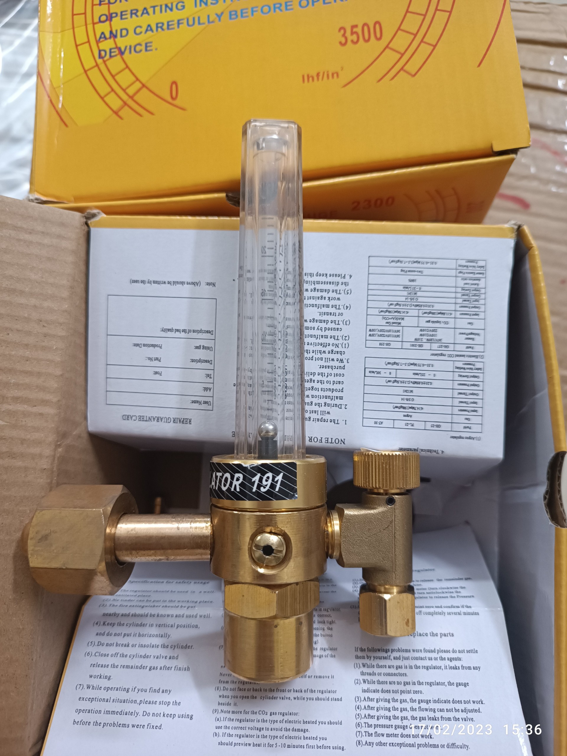 Đồng hồ điều áp khí Argon loại tốt