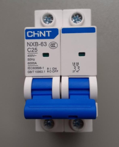 Aptomat MCB Chint NXB-63 1P 2P 3P