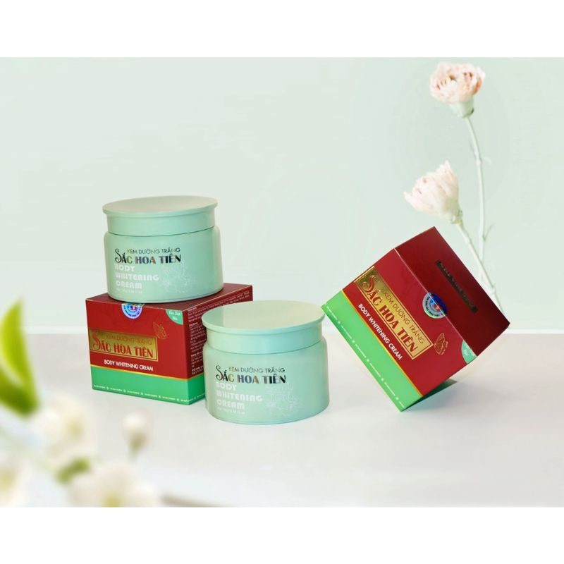 Kem body trắng da cấp tốc sắc hoa tiên 150g