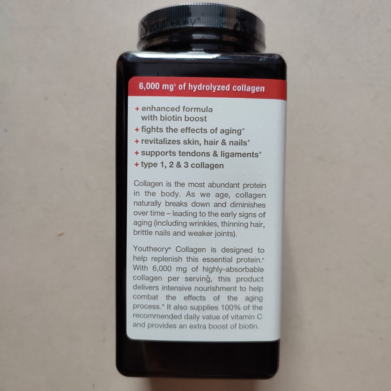 Collagen 390 viên collagen Youtheory Advanced Type 1,2&3