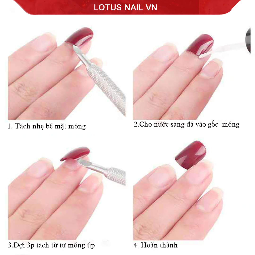 Nước sáng đá, tháo móng úp Bonder AD-1 chai 10ml