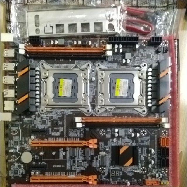 Mainboad X79 dual CPU socket 2011 hỗ trợ xeon e5 v2