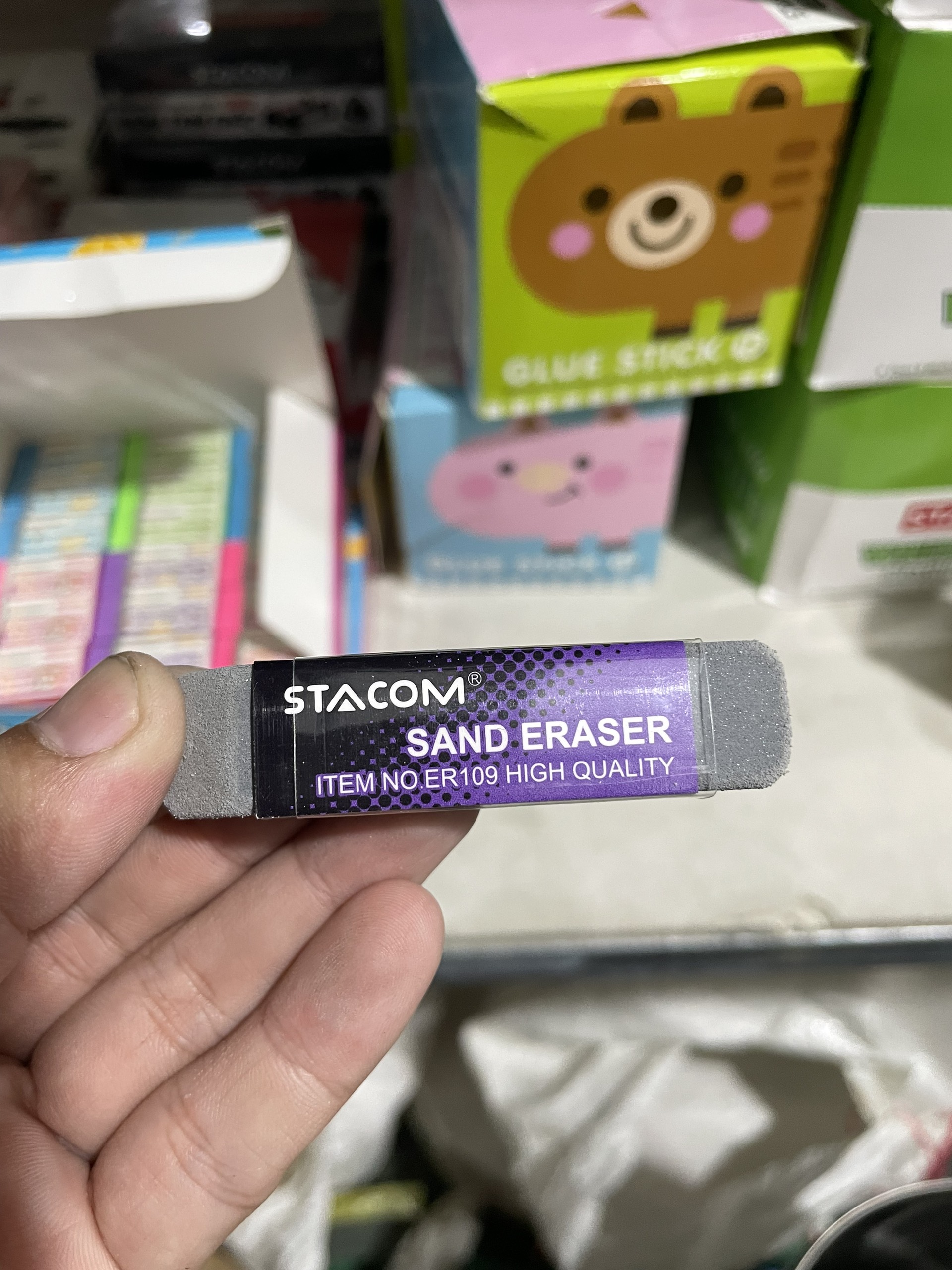 Gôm mực viết máy 02 đầu stacom – er109
