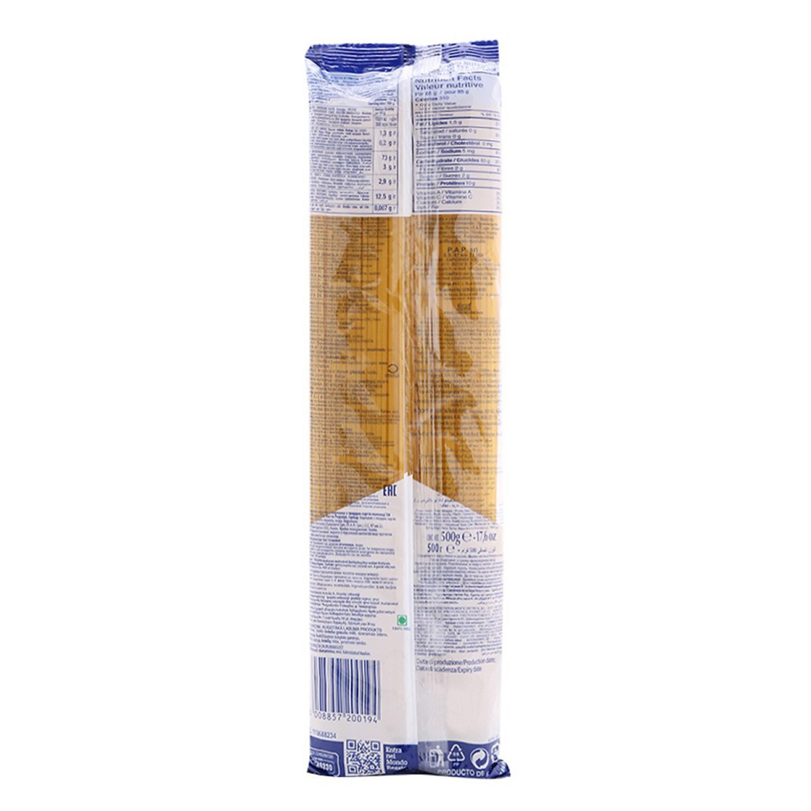 Mì Ý Spaghetti 19 Pasta Reggia 500g