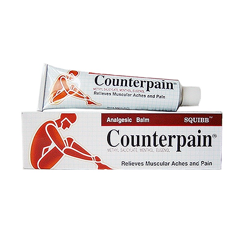 combo 5 tuyp counterpain đỏ 120gr