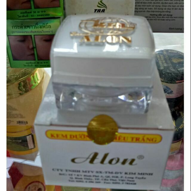 Kem Alon dưỡng trắng da 6g