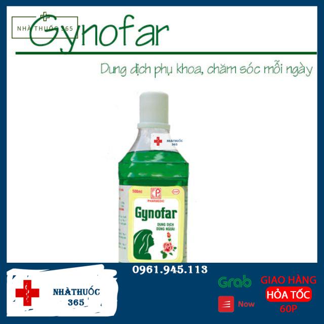 Dung dịch vệ sinh phụ nữ gynofa ( chai 250-500ml)