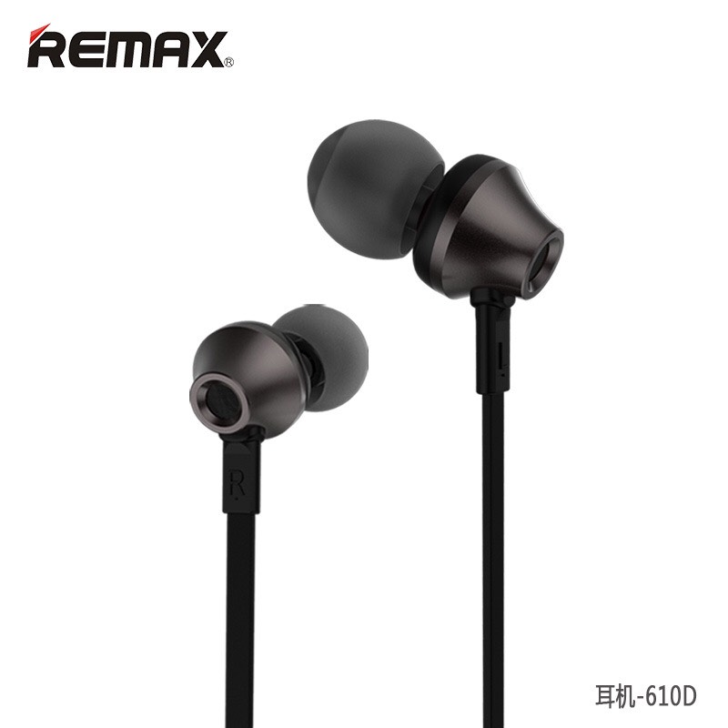 Tai nghe Remax RM-610D dòng tai nghe dây - Tai nghe có mic với dây dài