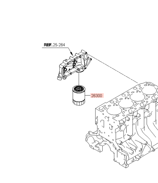 Lọc nhớt Solati,Lọc dầu động cơ Hyundai Solati