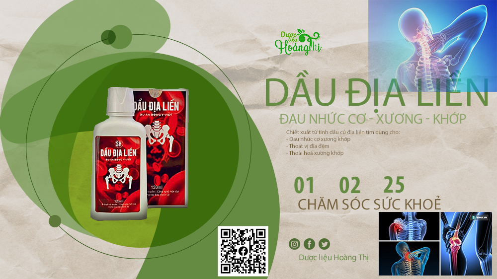 Dầu xoa bóp - Dầu địa liền