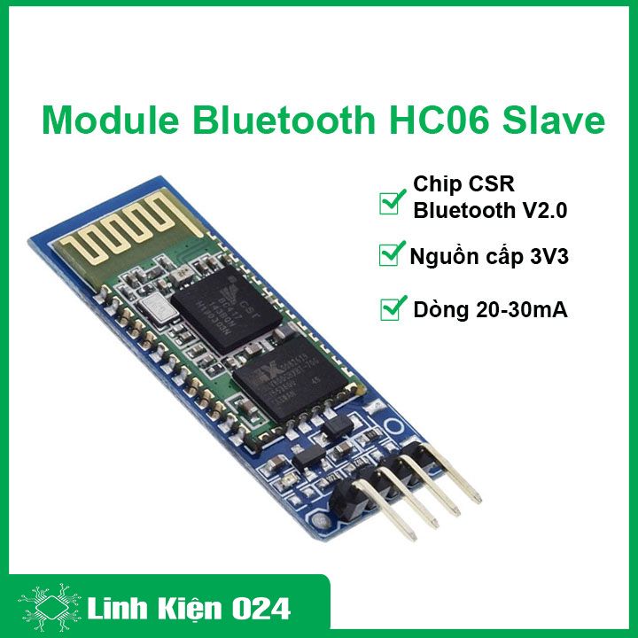 Module Bluetooth HC06 SLAVE có SOCKET
