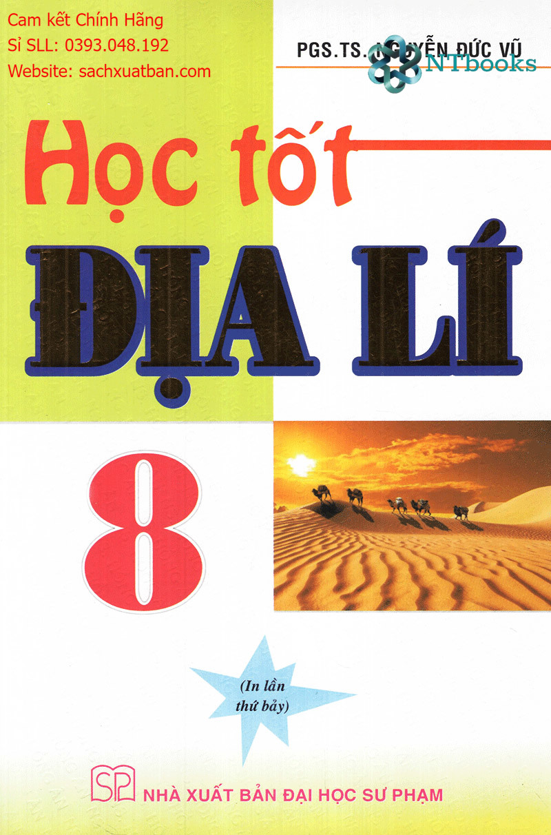 [ Sách Chính Hãng ] Học Tốt Địa Lý 8 - NTbooks