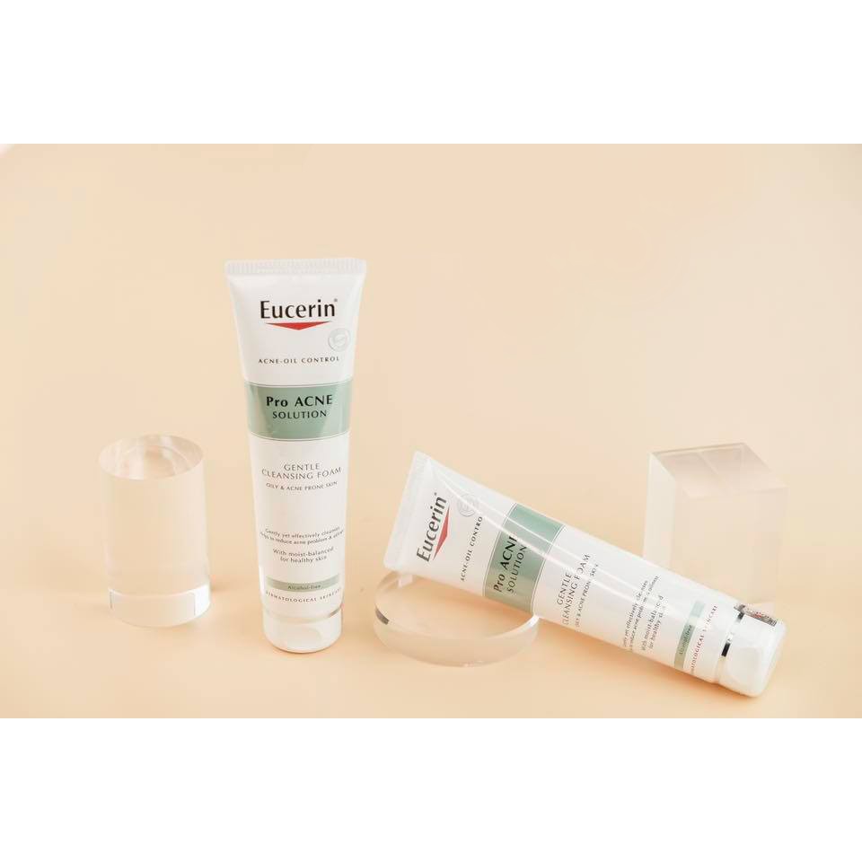 [MUA LÀ CÓ QUÀ] Sữa Rửa Mặt Eucerin Pro Acne Cleansing Foam Cho Da Mụn 150g